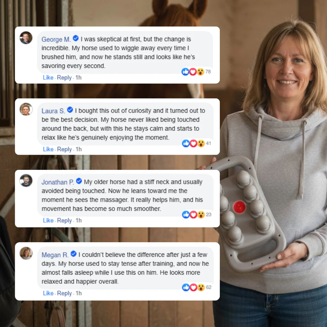 EquiEase™ — Deep, Red-Light Relief for Stiff & Sore Muscles